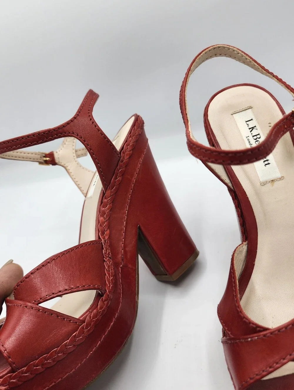LK Bennett elegant red